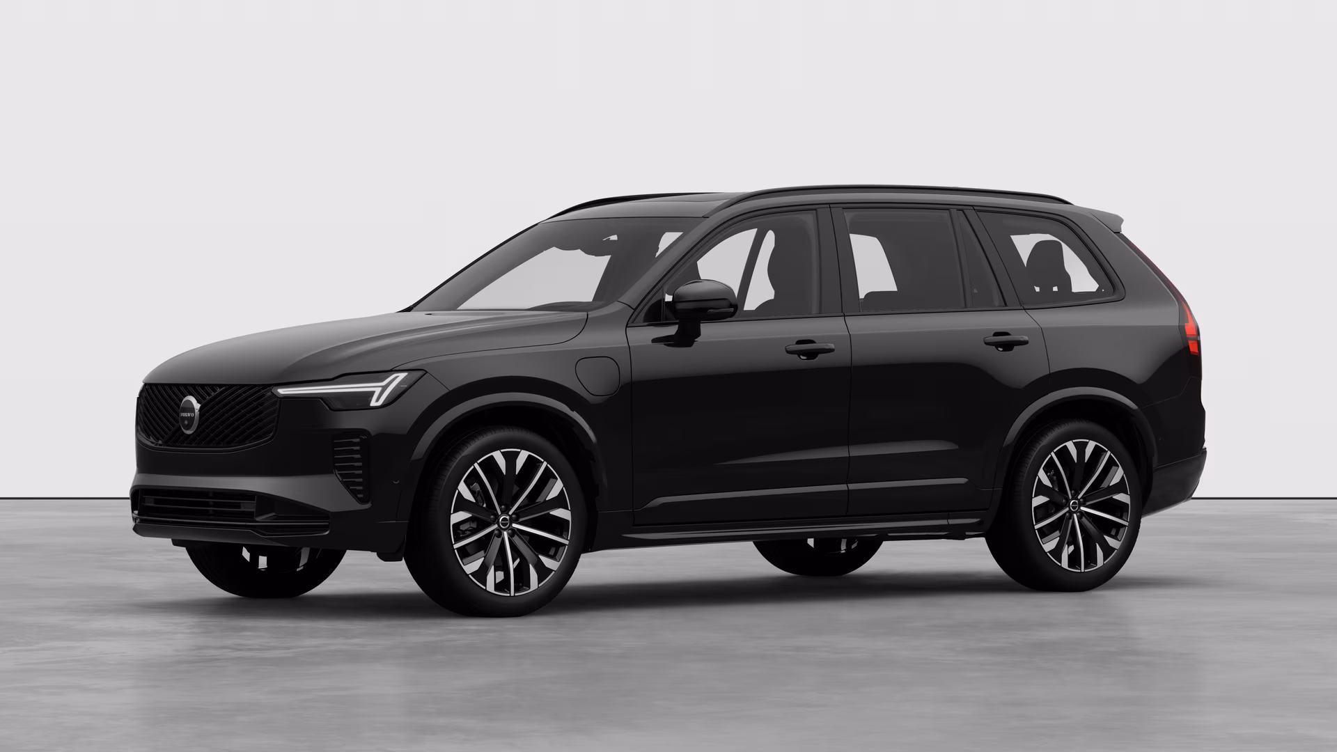 Photo Volvo XC90 Black Edition T8 AWD Hybride rechargeable Électrique/essence Ultra 7 Sièges MY27