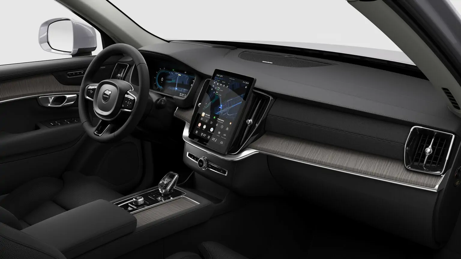 Volvo XC90 Black Edition T8 AWD Hybride rechargeable Électrique/essence Ultra 7 Sièges MY27